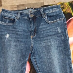 Kut from the Kloth Dark Blue Straight Leg Jeans